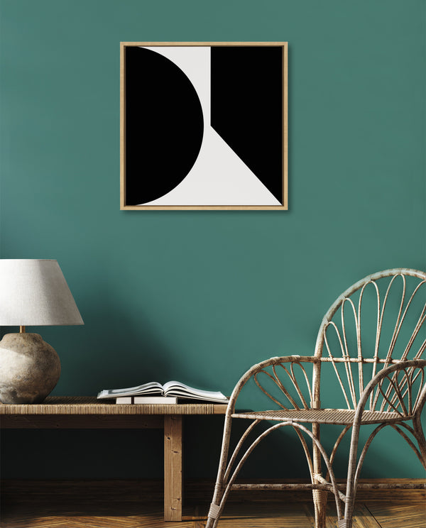 Kate & Laurel Sylvie Minimal Max Mod II Framed Canvas By The Creative Bunch Studio