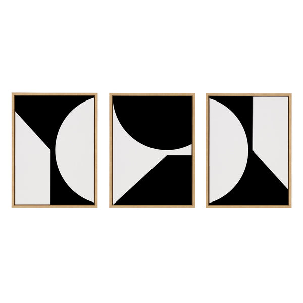 Kate & Laurel Sylvie Minimal Max Mod Set Framed Canvas By The Creative Bunch Studio