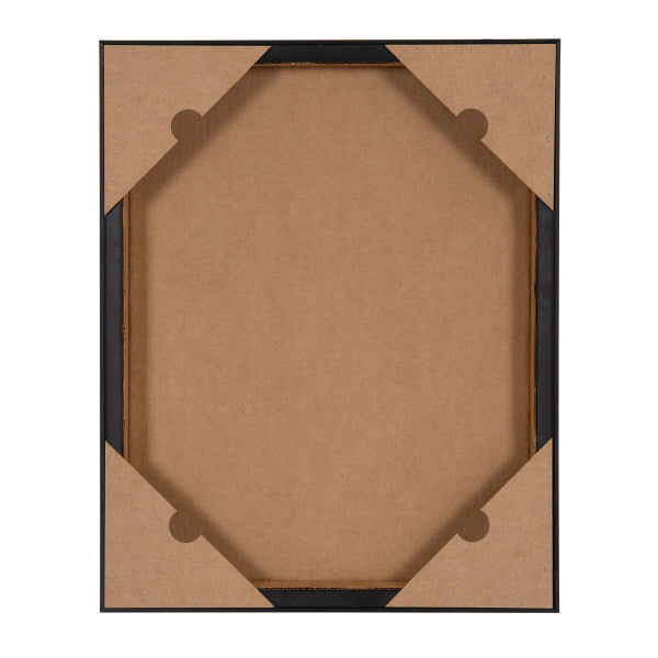 Kate & Laurel Sylvie Minimalist Ocean Waves On Beach Framed Canvas Art Set By Michael Schauer