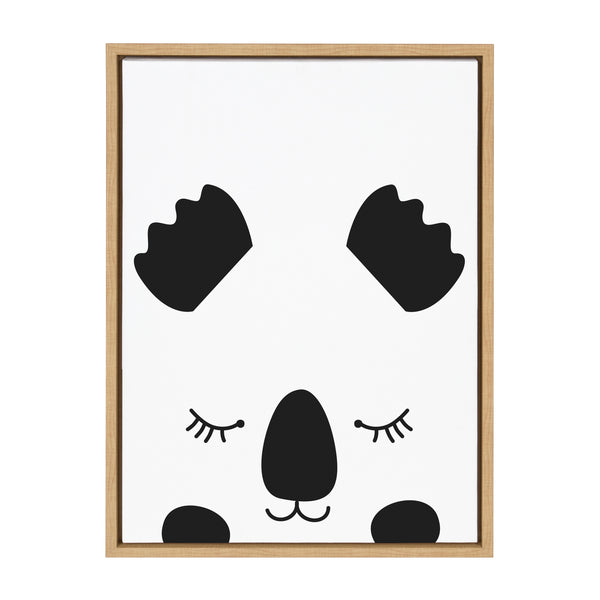 kate & laurel Sylvie Modern Baby Koala Framed Canvas by Rachel Lee of My Dream Wall