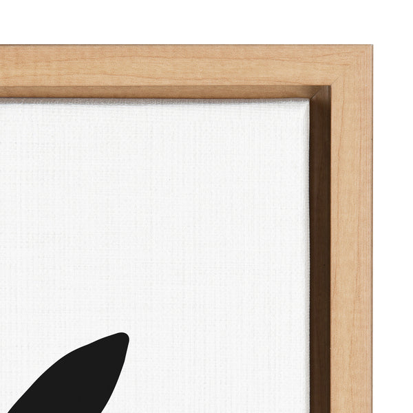 Kate & Laurel Sylvie Modern Botanical Framed Canvas Set By The Creative Bunch Studio