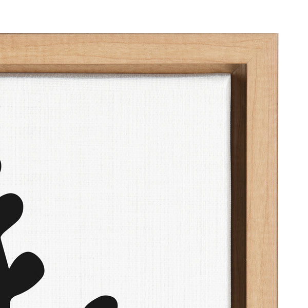 Kate & Laurel Sylvie Modern Botanical Vase Framed Canvas Set By The Creative Bunch Studio