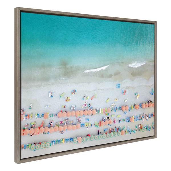 Kate & Laurel Sylvie Monterosso 6 Framed Canvas By Rachel Bolgov