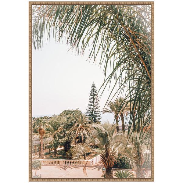 Kate & Laurel Sylvie Morning Walk To The Sea Framed Canvas By Alicia Abla