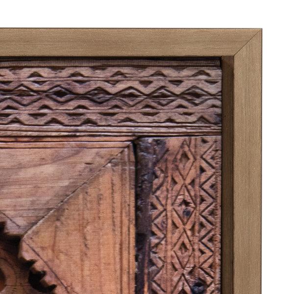 Kate & Laurel Sylvie Morocco Marrakech Door II Framed Canvas By Golie