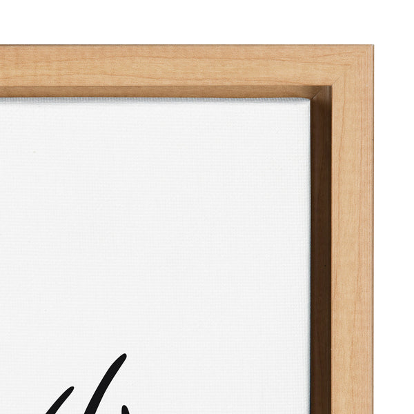 Kate & Laurel Sylvie Move House Framed Canvas By Rachel Lee Of My Dream Wall
