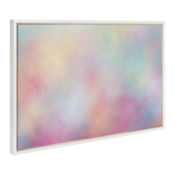 Kate & Laurel Sylvie MP Baby Girl Framed Canvas By Mentoring Positives