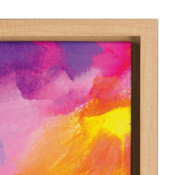 Kate & Laurel Sylvie My First Kiss Framed Canvas By Mentoring Positives