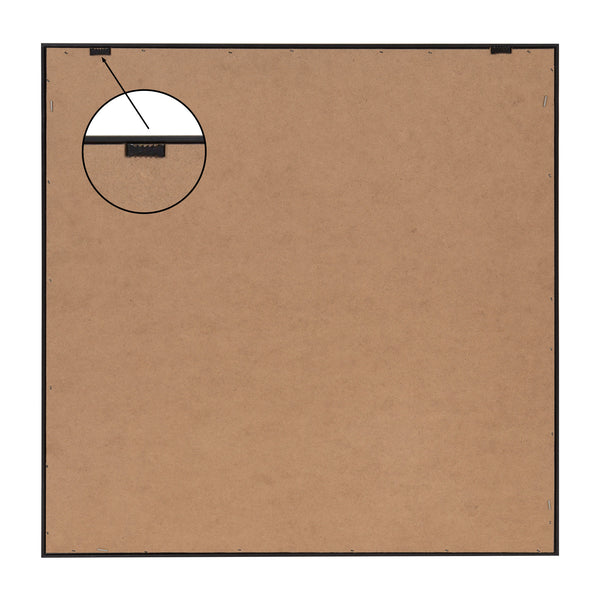 Kate & Laurel Sylvie Neutral Mod Abstraction Black And White Framed Canvas By Amy Lighthall