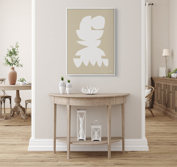 Kate & Laurel Sylvie New Monuments 2 B Framed Canvas By Kelly Knaga