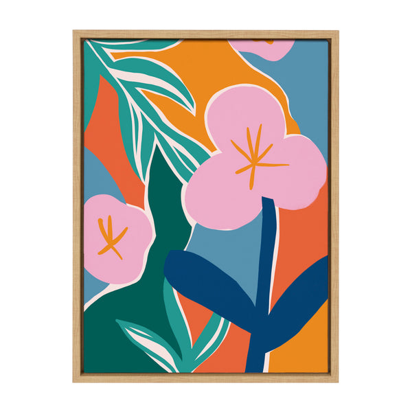 Kate & Laurel Sylvie Oaxaca Garden Framed Canvas By Kate Aurelia Holloway
