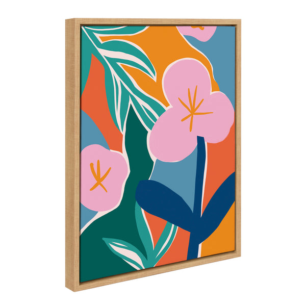 Kate & Laurel Sylvie Oaxaca Garden Framed Canvas By Kate Aurelia Holloway