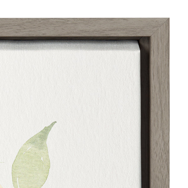 Kate & Laurel Sylvie Orange Citrus Framed Canvas By Patricia Shaw