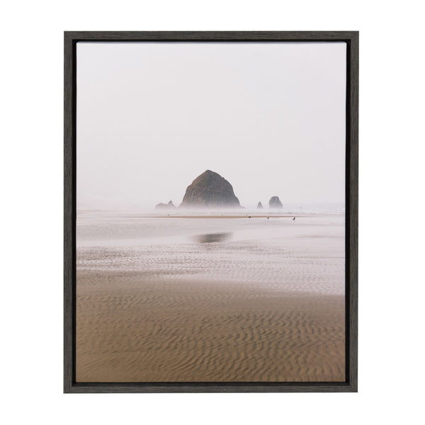 kate & laurel Sylvie Oregon Coast Framed Canvas by Patricia Rae