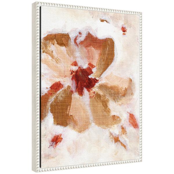 kate & laurel Sylvie Painterly Brown Blossom ll Framed Canvas by Nikita Jariwala