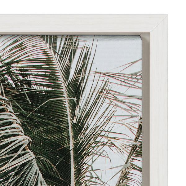 Kate & Laurel Sylvie Palm Trees Framed Canvas By Alicia Abla