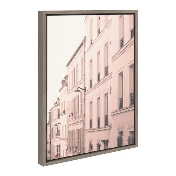 Kate & Laurel Sylvie Parisian Perspective Framed Canvas By Caroline Mint