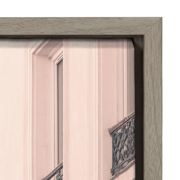 Kate & Laurel Sylvie Parisian Perspective Framed Canvas By Caroline Mint