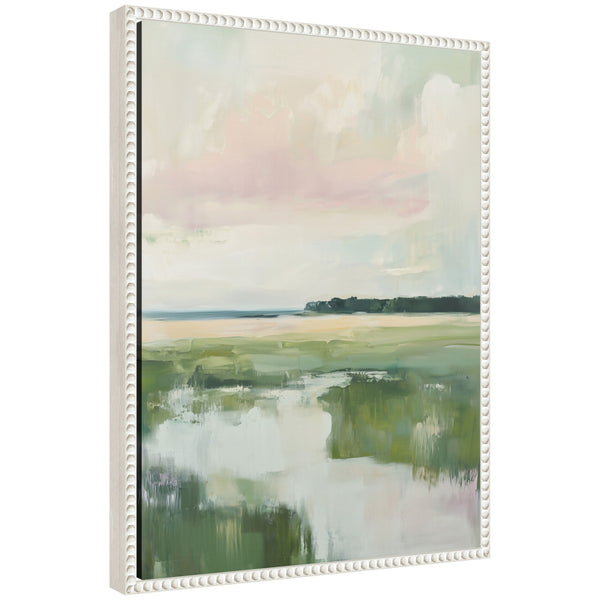 Kate & Laurel Sylvie Pastel Horizon I Framed Canvas By Amy Lighthall