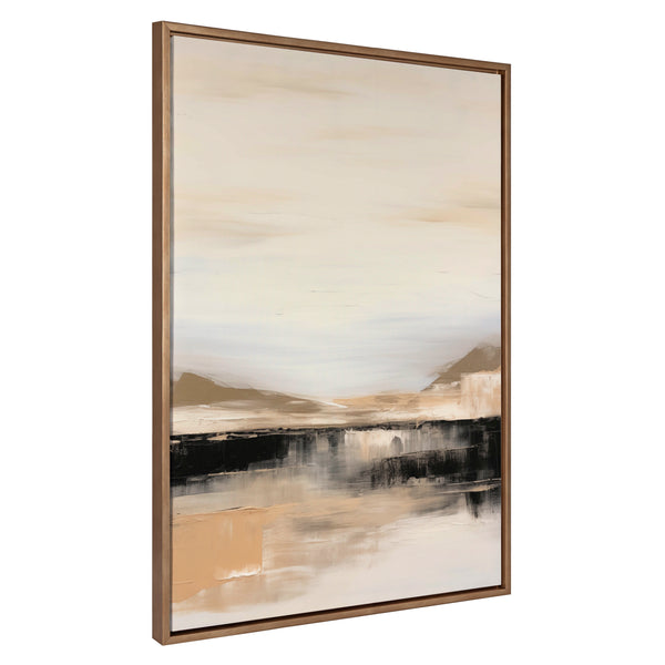 Kate & Laurel Sylvie Peaceful Landscape II Framed Canvas By Amy Lighthall