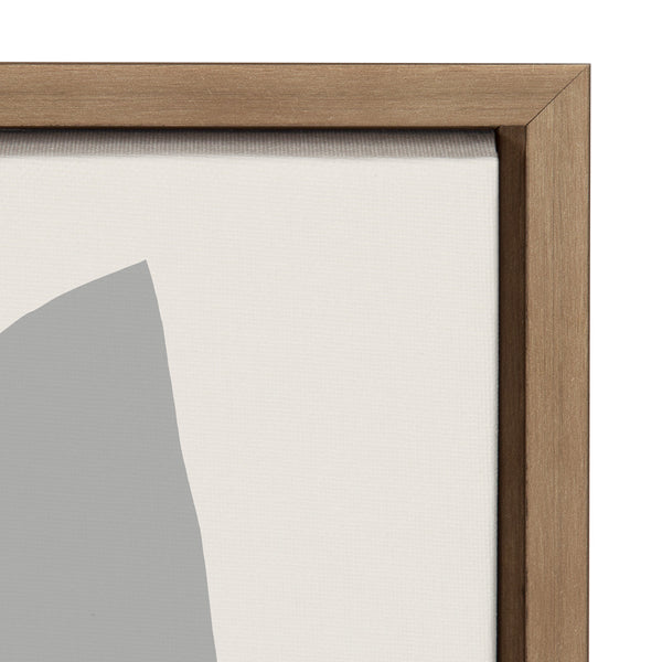 Kate & Laurel Sylvie Pieces Of The Coast Framed Canvas By Kelly Knaga