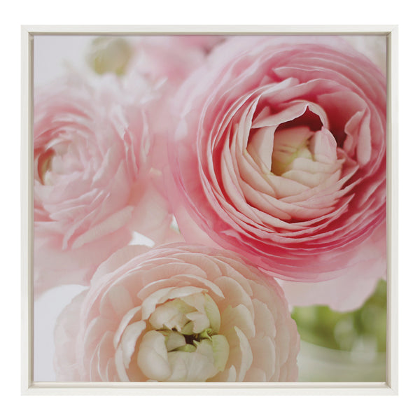 Kate & Laurel Sylvie Pink Dreams Framed Canvas By Kristy Campbell
