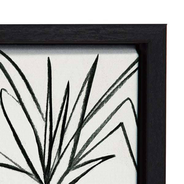 Kate & Laurel Sylvie Plant Kingdom Framed Canvas By Teju Reval