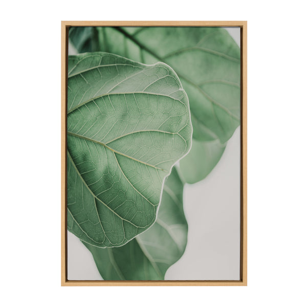kate & laurel Sylvie Plant Study 6 Framed Canvas by Alicia Abla
