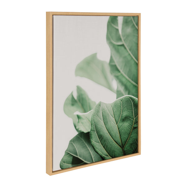 Kate & Laurel Sylvie Plant Study 7 Framed Canvas By Alicia Abla