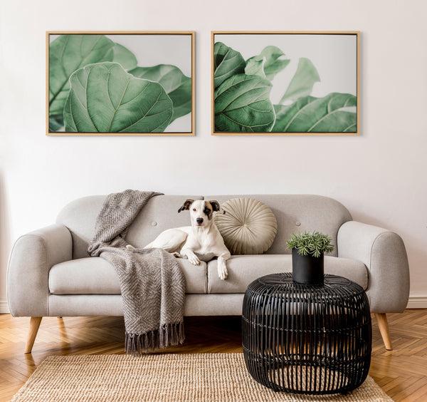 Kate & Laurel Sylvie Plant Study 7 Framed Canvas By Alicia Abla