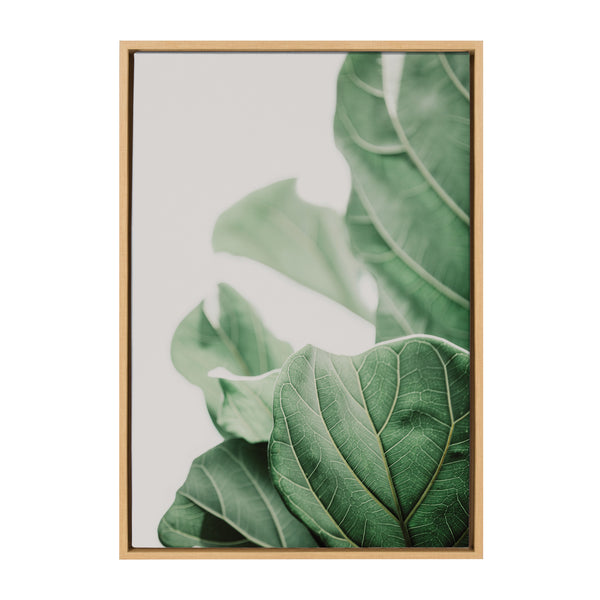 kate & laurel Sylvie Plant Study 7 Framed Canvas by Alicia Abla