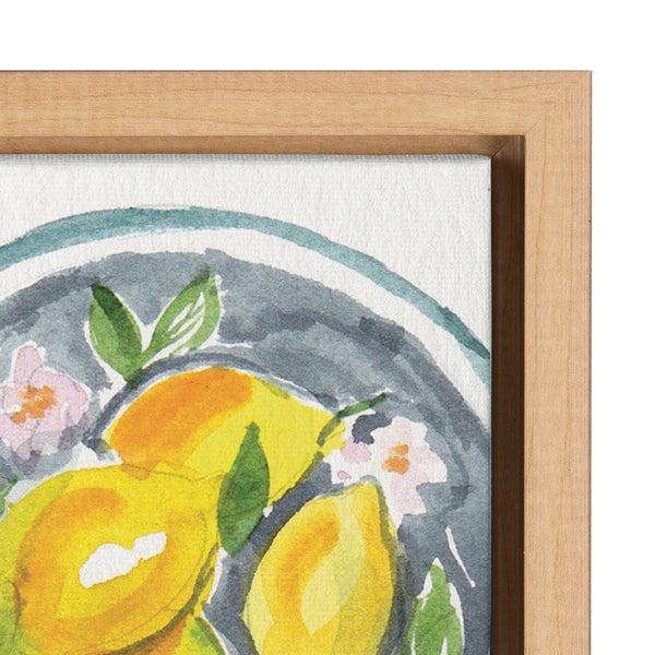 Kate & Laurel Sylvie Positano Inspired Framed Canvas Set By Patricia Shaw