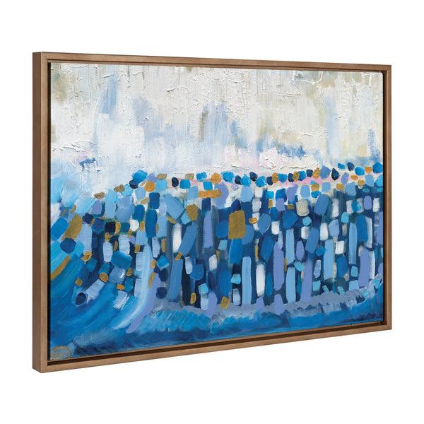 Kate & Laurel Sylvie Queen Elizabeth II Framed Canvas By Leah Nadeau