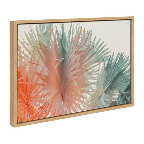 Kate & Laurel Sylvie Red Hot Summer Framed Canvas By Alicia Bock