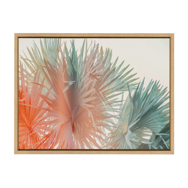 Kate & Laurel Sylvie Red Hot Summer Framed Canvas By Alicia Bock