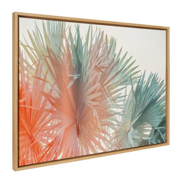 kate & laurel Sylvie Red Hot Summer Framed Canvas by Alicia Bock