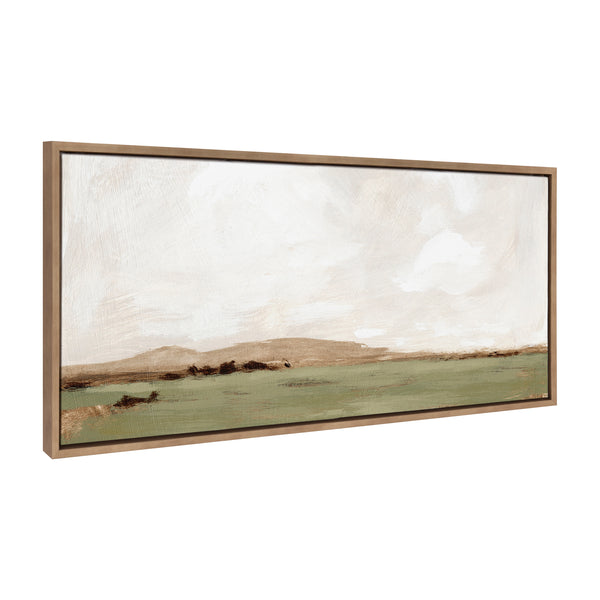 kate & laurel Sylvie Rest No 2 Framed Canvas by Mackenzie Nelson