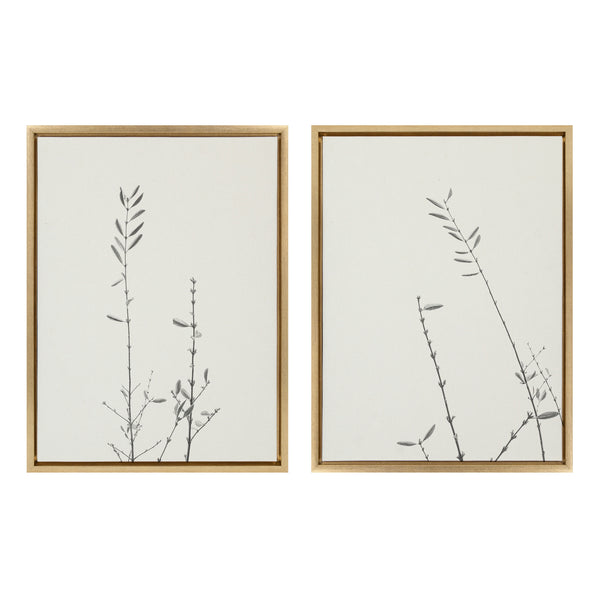 Kate & Laurel Sylvie Retro Tennessee Botanicals Framed Canvas By Stephanie Klatt