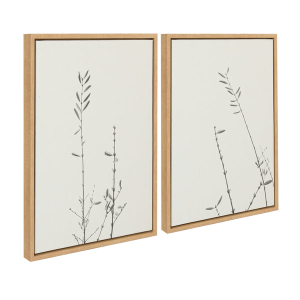 kate & laurel Sylvie Retro Tennessee Botanicals Framed Canvas by Stephanie Klatt