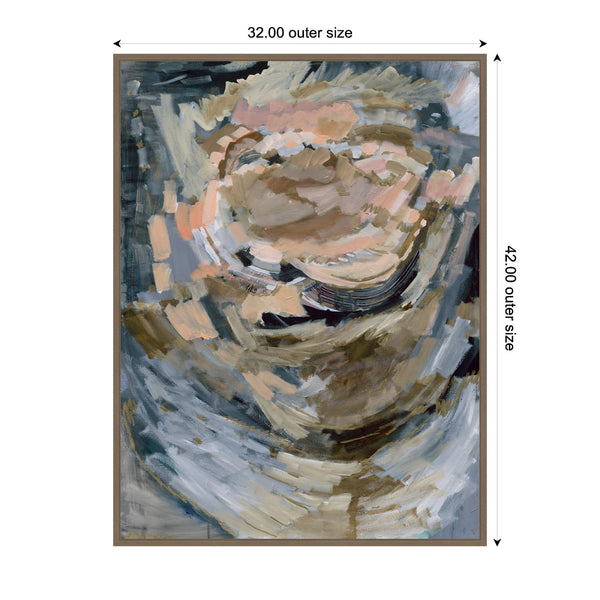 Kate & Laurel Sylvie Revival Print Framed Canvas By Leah Nadeau