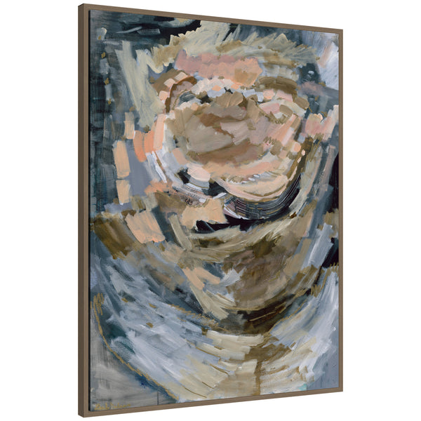 kate & laurel Sylvie Revival Print Framed Canvas by Leah Nadeau