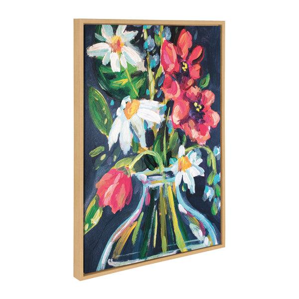 Kate & Laurel Sylvie Romantic Silhouettes Framed Canvas By Rachel Christopoulos