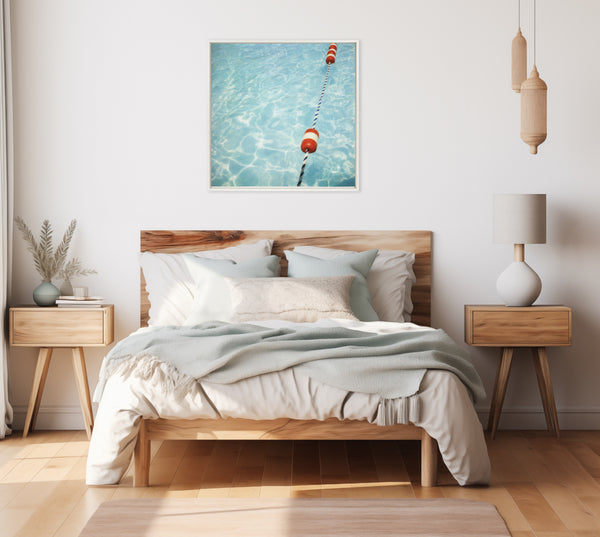 Kate & Laurel Sylvie Ropes Framed Canvas By Alicia Bock