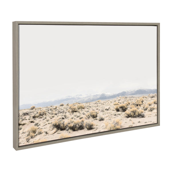 Kate & Laurel Sylvie San Luis Valley Framed Canvas By Alicia Abla