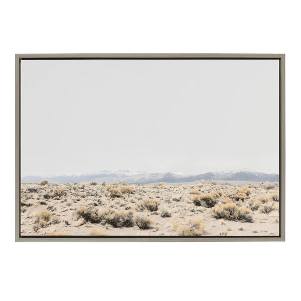 kate & laurel Sylvie San Luis Valley Framed Canvas by Alicia Abla