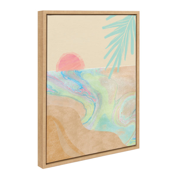 Kate & Laurel Sylvie Satisfy My Soul Framed Canvas By Kasey Free