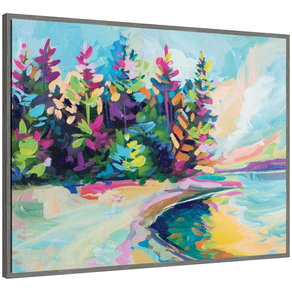 Kate & Laurel Sylvie Saturday In Door County Framed Canvas By Rachel Christopoulos
