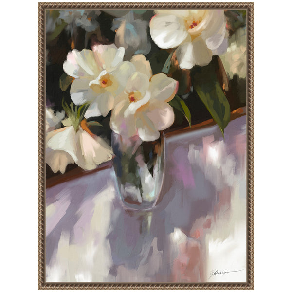 Kate & Laurel Sylvie Shadow Dance Framed Canvas By Mary Sparrow