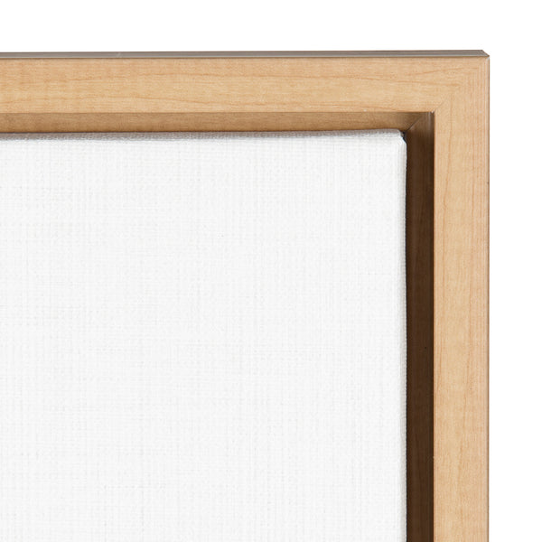 Kate & Laurel Sylvie Shy Rabbit Framed Canvas By Amy Peterson