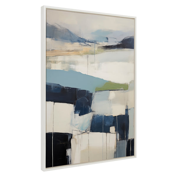 kate & laurel Sylvie Skyline I Framed Canvas by Amy Lighthall
